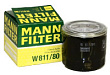MANN Фильтр масляный W81180